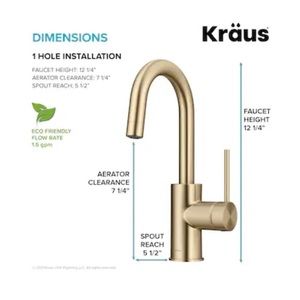 Kraus Kitchen Faucet New